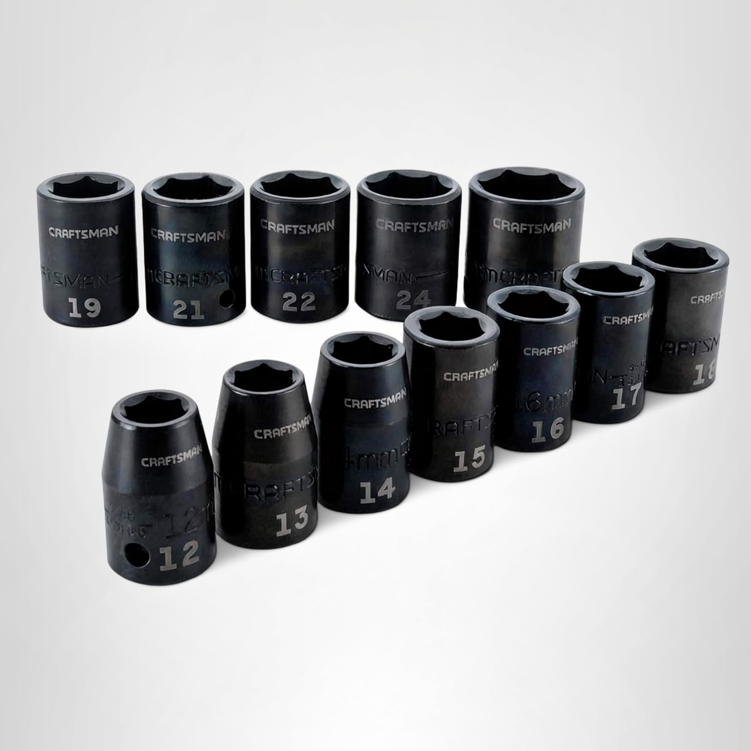 Amazon.com: CRAFTSMAN Impact Socket Set, Metric, 1/2